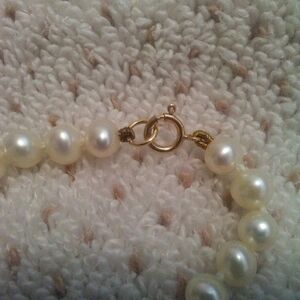 Faux pearl necklace bundle